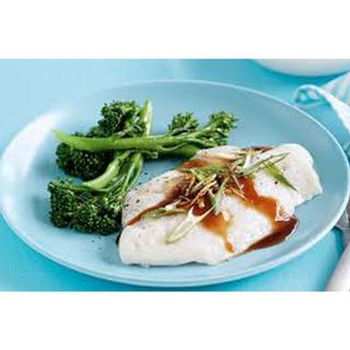 Steam Fish with Brocolli