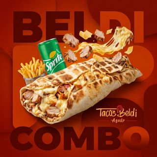 Menu Combo Beldi dinde royal + Soda + Frite