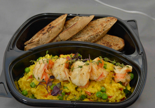 Sočni gambori sa kremastom rižom 350gr