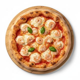 Pizza gamberetti