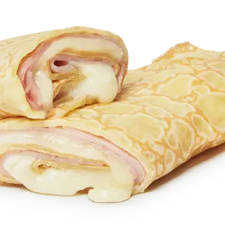 crepe de jamón y queso