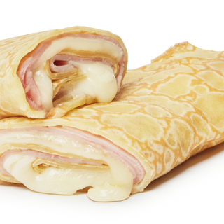 crepe de jamón y queso