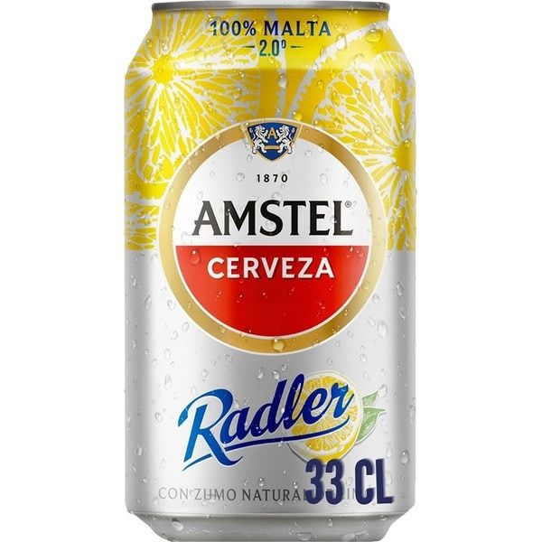 Cerveza radler lata (33 cl.)