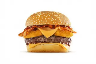 Panino cheeseburger
