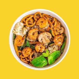 Udon Stir Fry krewetka