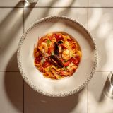 Паста Наполі з морепродуктами