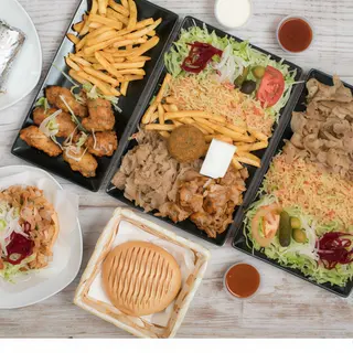 Plato Kebab Falafel