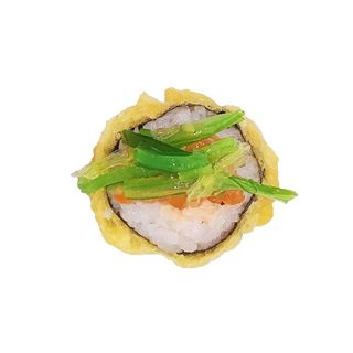 34B.Tempurizado Roll De Salmón Surf Tempurizado (8 Pzs.)