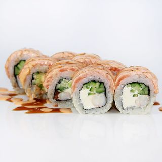 Рол з обпаленим лососем Big (330г)