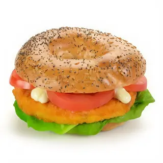 Bagel cordon bleu (Menù)