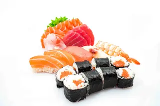 155. Mix sushi sashimi momo