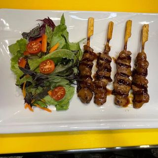 155 Yakitori De Pollo Con Salsa Teriyaki