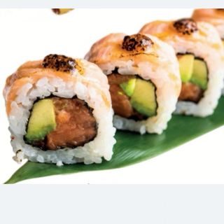 Salmón trufa roll