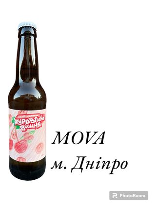 Лимонад Журавлина-вишня (mova), 0,33л