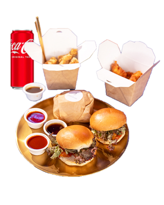 Zestaw z 3 Chicken Burgerami i 2 Boxy z Kurczakiem