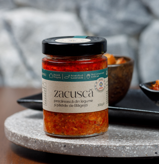 Zacusca pescareasca din legume si pastrav de Blagesti 300g