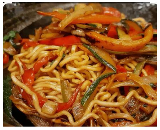 Veggie wok noodles