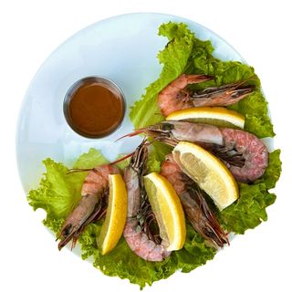 Креветка -тарілка