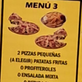 Menú 3