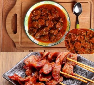 Moela Cozida em Molho de Guisado