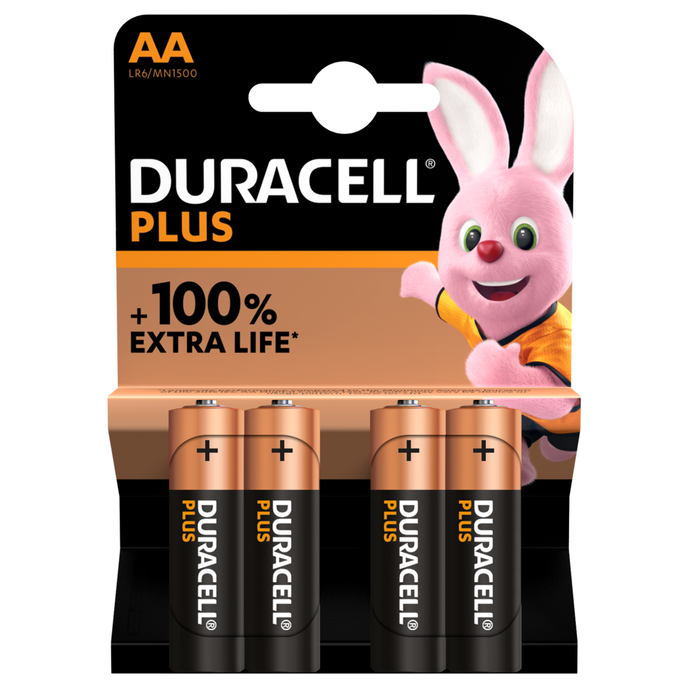 Duracell Battery Plus Aa2 Lr6/Mn1500