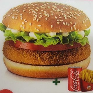 Burger Vegetariano Menu