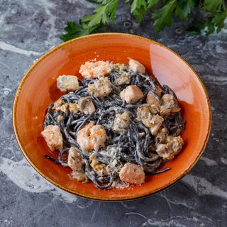 Теніз өзімдерінен спагетти/ Спагетти черные*