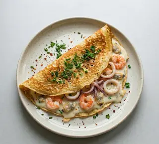 Crêpe Salée Fruits De Mer