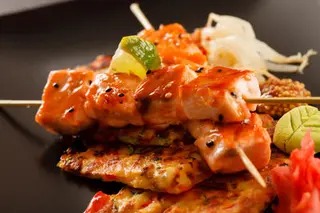 001.YAKITORI SAKE (2 pinchos)