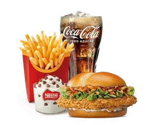 Menú Completo McCrispy Hot Honey