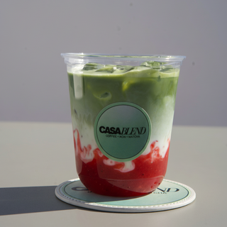 Iced Strawberry Matcha