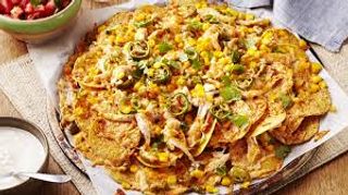 Nachos Con Pollo