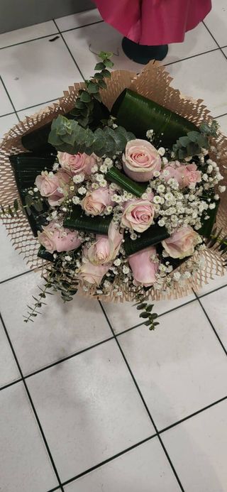 Bouquet de 11 Rosas Cor de Rosa