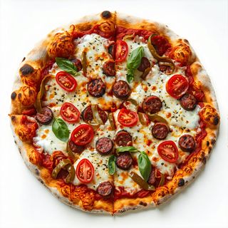 Peperoni e salsiccia