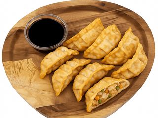 Pierożki Gyoza z kurczakiem i warzywami (8 szt)