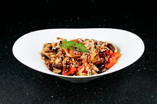 Udon Tonkatsu з Морепродуктами
