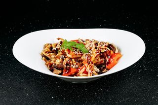 Udon Tonkatsu з Морепродуктами