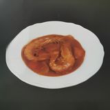 245. Gambón Con Salsa Tailandesa