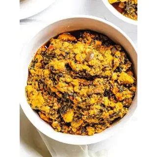 Seafood Egusi + Croaker