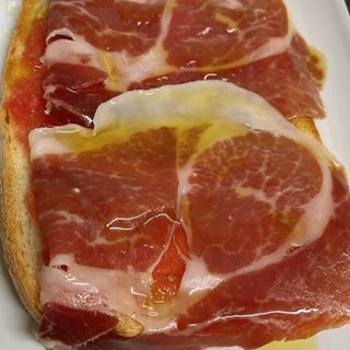 Tostada Con Jamón Ibérico