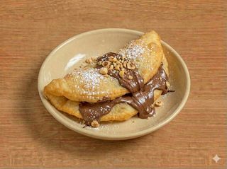 Crescentina alla Nutella
