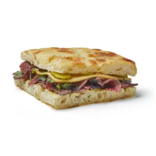 Focaccia Pastrami