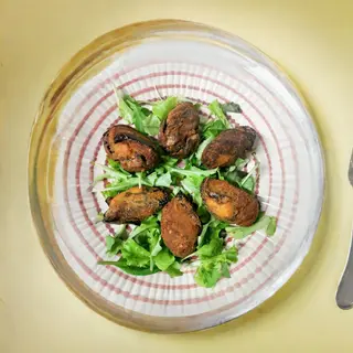 Crocchette di melanzane ripiene di formaggio