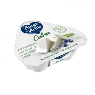 Queso Fresco de Cabra Burgo de Arias Pack 3x70 Gr.