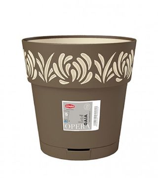 (211095) Saksija 30x29cm Gaia 88602 smeđa