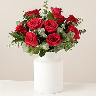 10 rose rosse bellissima