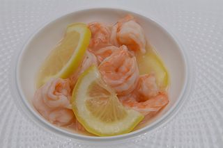 247-Gamberi con limone