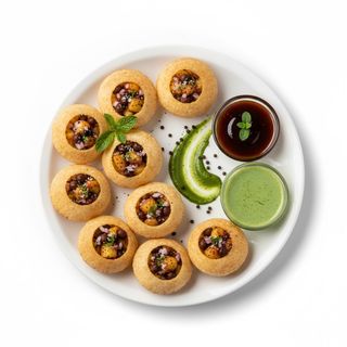 Gol gappe 8 pezzi