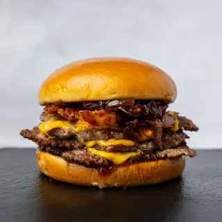 BBQ Bacon burger triple