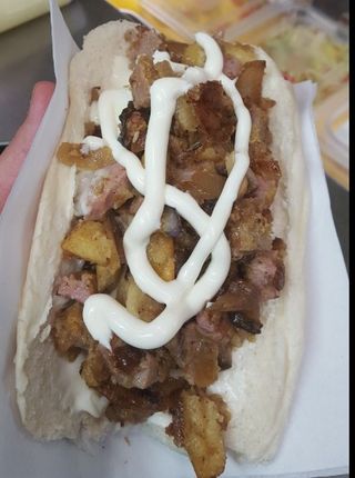 3 Panino salsiccia e patatine